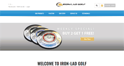 Desktop Screenshot of iron-ladgolf.com